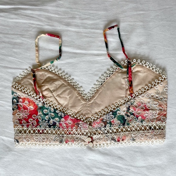 ZIMMERMANN Laelia Diamond Frill  Bralette + Skirt - Picture 7 of 13